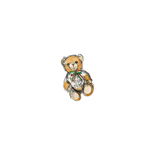 Teddy Bear-Print T-Shirt