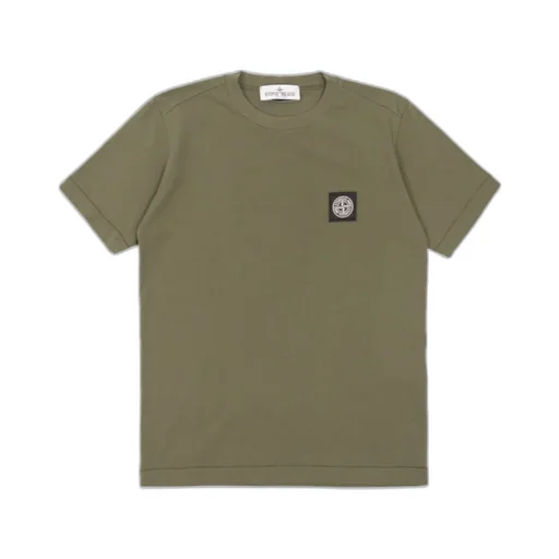 Compass-Motif Cotton T-Shirt