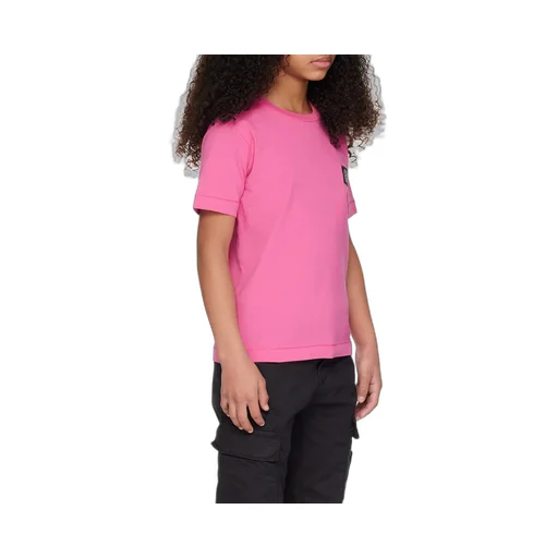 Stone Island Junior Compass-Patch Crewneck T-Shirt