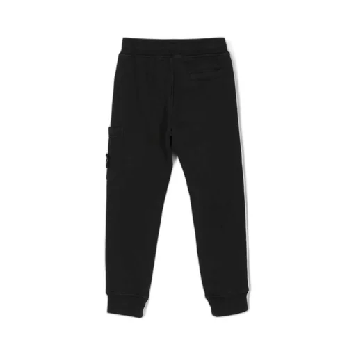 Stone Island Junior Logo Patch Trousers