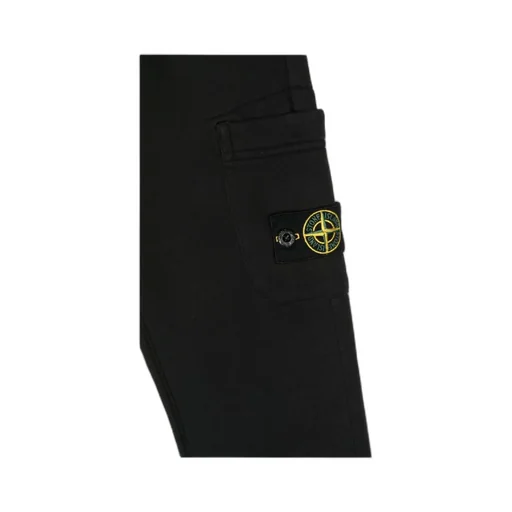 Stone Island Junior Logo Patch Trousers