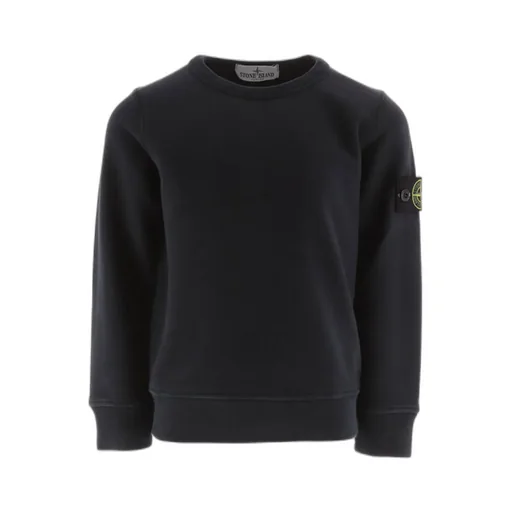 Stone Island Junior Compass-Motif Crewneck Sweatshirt