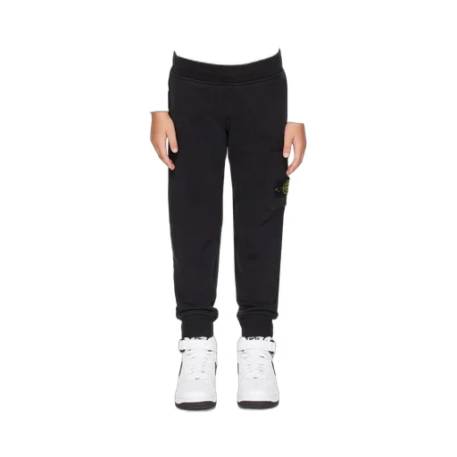 Stone Island Junior Logo Patch Trousers