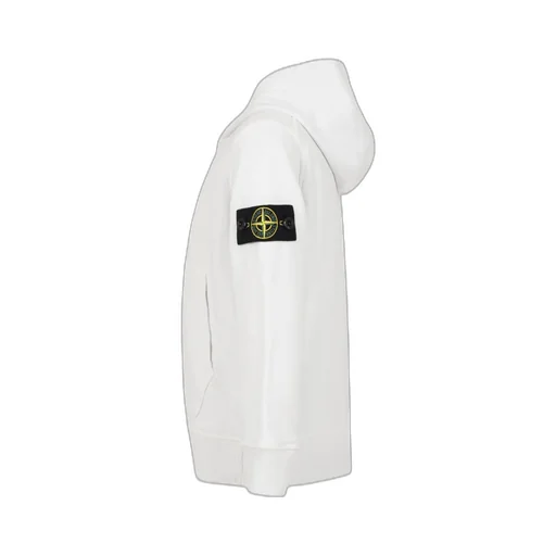 Stone Island Junior Compass Patch Long-Sleeved Hoodie