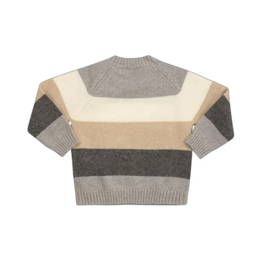 Il Gufo Striped Knitted Jumper