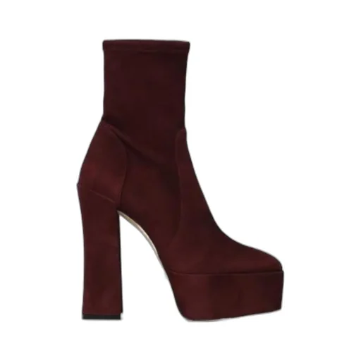 Suede Platform 150Mm Boots