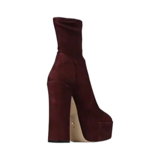 Suede Platform 150Mm Boots
