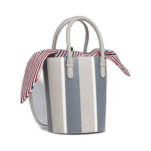 Rwb Stripe Lining Bucket Bag