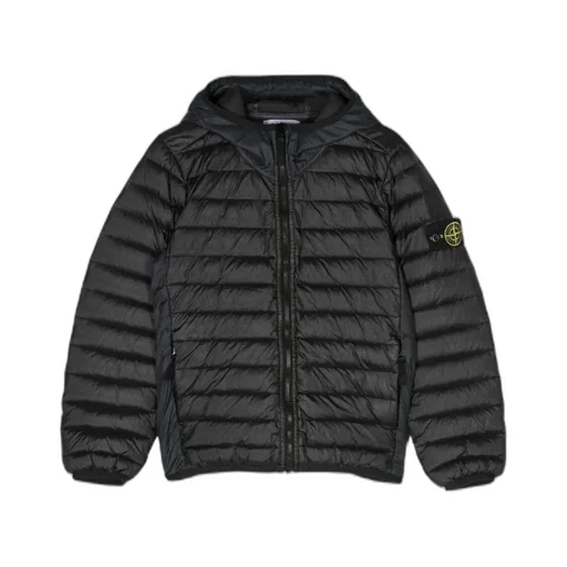Stone Island Junior Logo Patch Padded Jacket