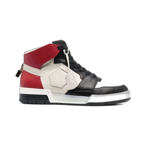 Lace-Up High-Top Sneakers