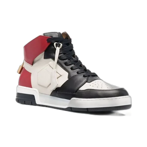 Lace-Up High-Top Sneakers
