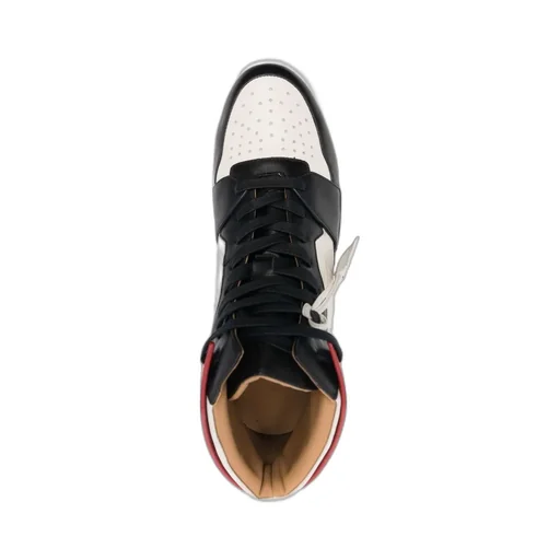 Lace-Up High-Top Sneakers