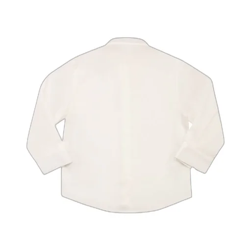 Il Gufo Curved Hem Button-Up Shirt