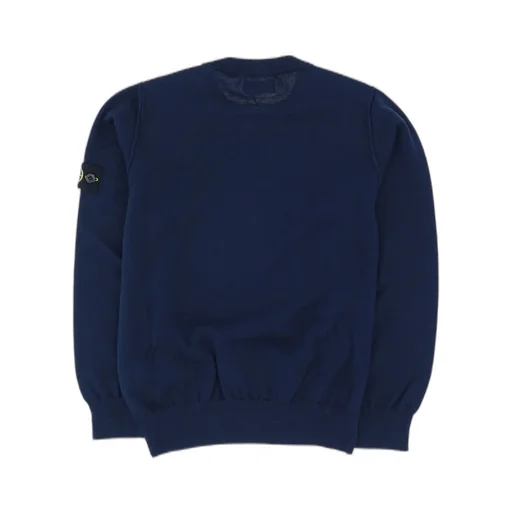 Stone Island Junior Logo-Patch Long-Sleeved Sweatshirt