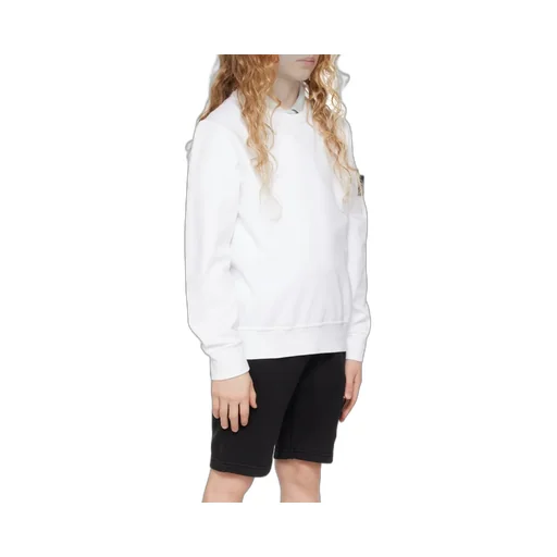 Stone Island Junior Logo Patch Crewneck Sweatshirt