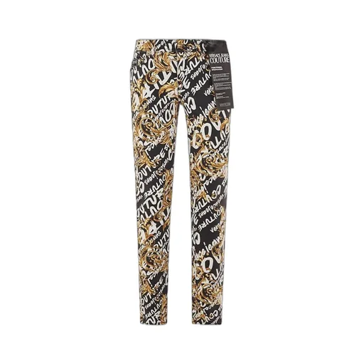 Versace Jeans Couture Graphic Printed Skinny Jeans