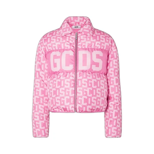 Logo-Print Padded Jacket