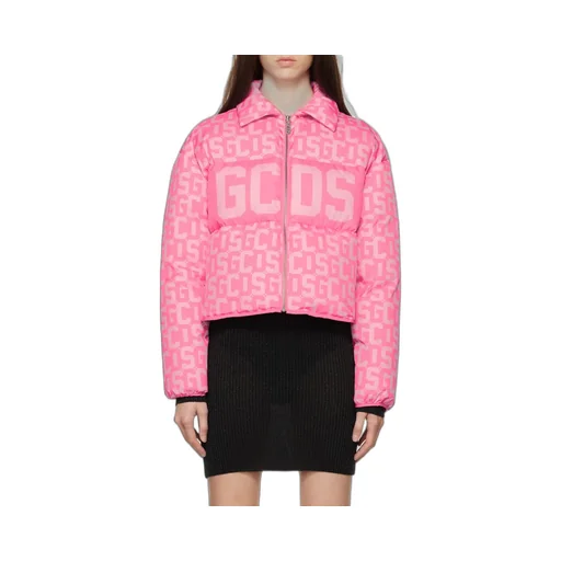 Logo-Print Padded Jacket
