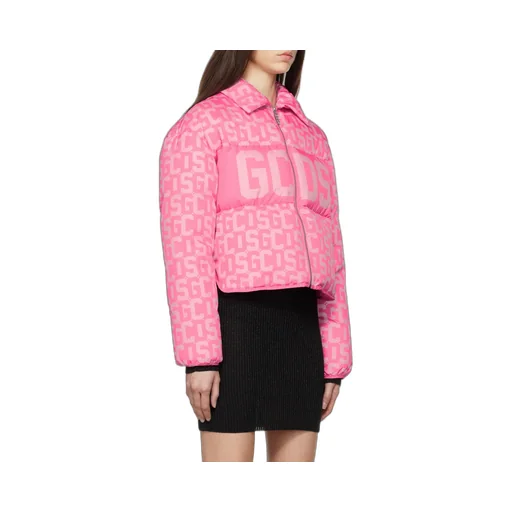 Logo-Print Padded Jacket