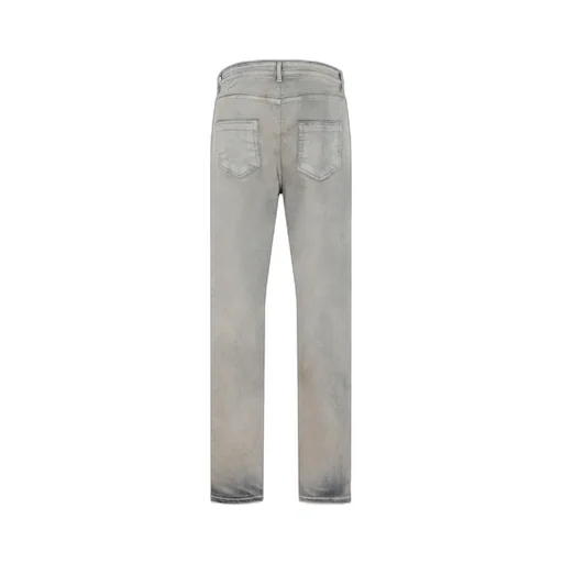 Slim-Cut Cotton Jeans