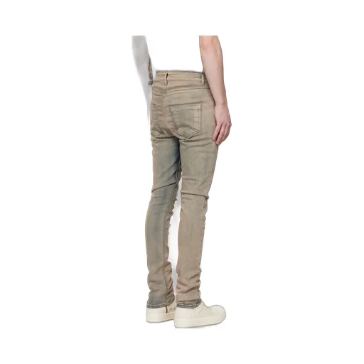 Slim-Cut Cotton Jeans
