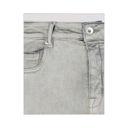 Slim-Cut Cotton Jeans