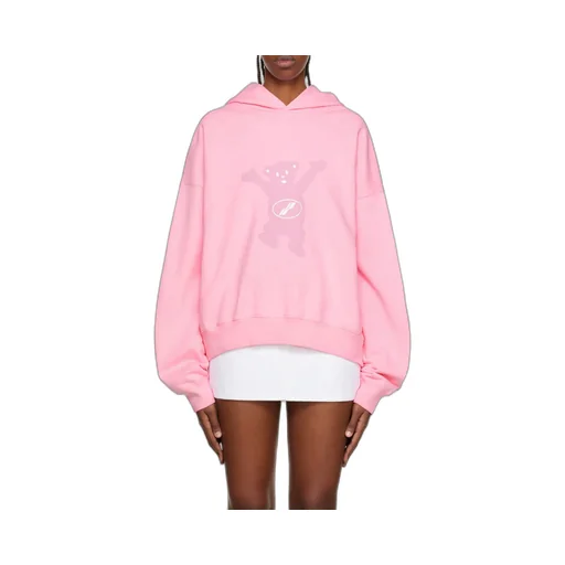 Logo Print Cotton Hoodie
