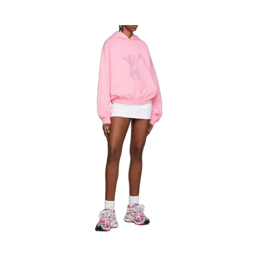 Logo Print Cotton Hoodie