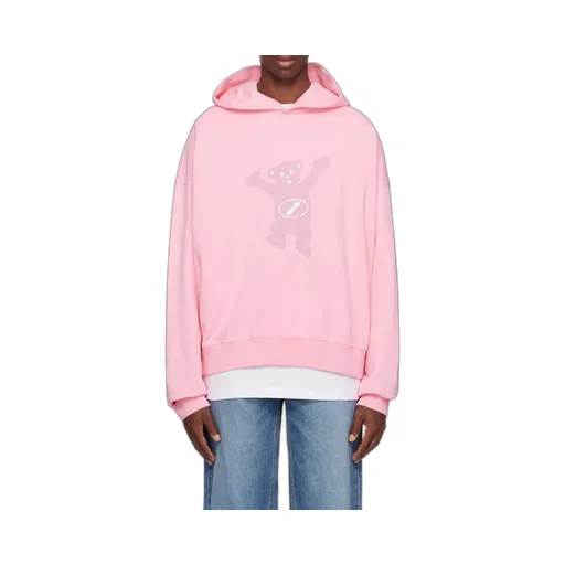 Logo Print Cotton Hoodie