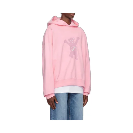 Logo Print Cotton Hoodie