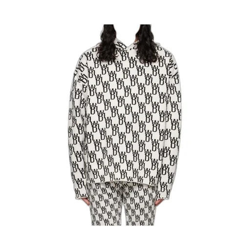 Monogram Knitted Hoodie