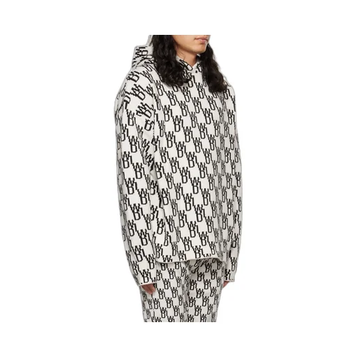 Monogram Knitted Hoodie