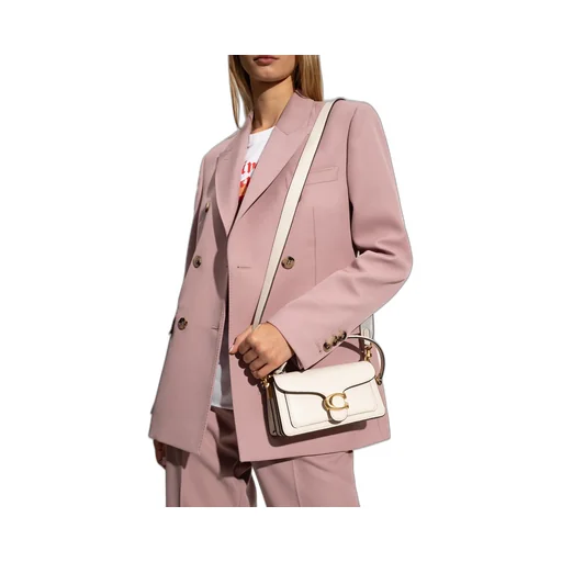 Coach Tabby Logo Plaque Shoulder Bag