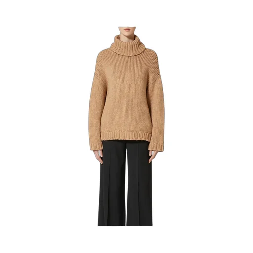 Redvalentino High-Neck Ribbon Jumper