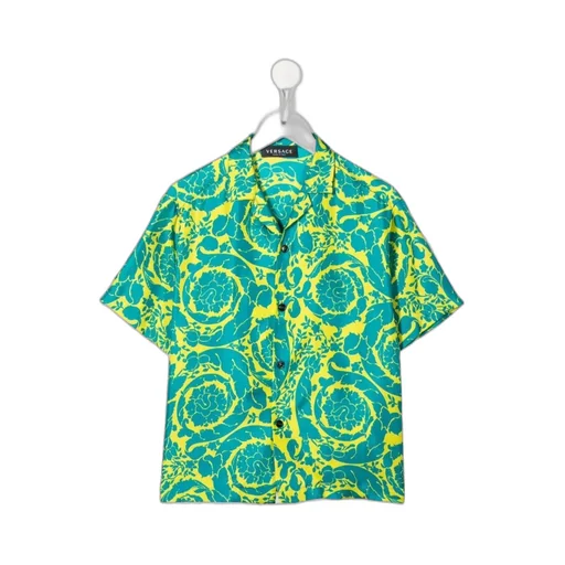 Tie-Dye Short-Sleeve Shirt