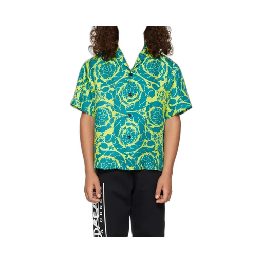 Tie-Dye Short-Sleeve Shirt