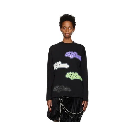 Graffiti-Print Cotton T-Shirt