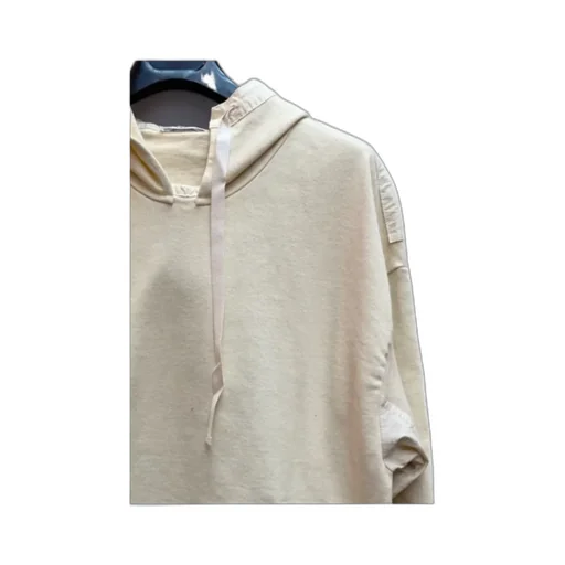 Logo-Patch Long-Sleeve Hoodie