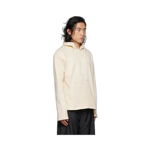 Logo-Patch Long-Sleeve Hoodie