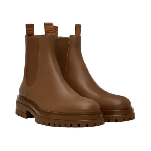 Round Toe Ankle Boots