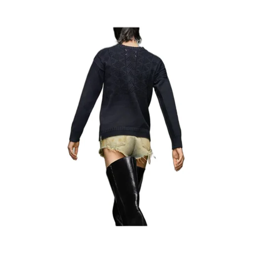 Textured Knit Sweater