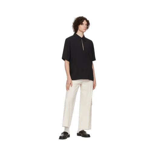 Utility Pocket Wide-Leg Trousers