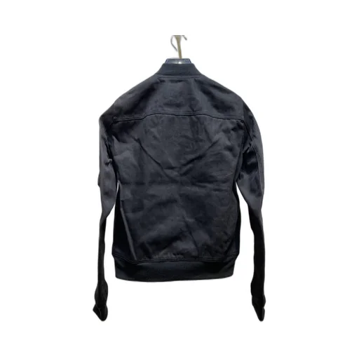 Logo Zipper Baseball Jacket