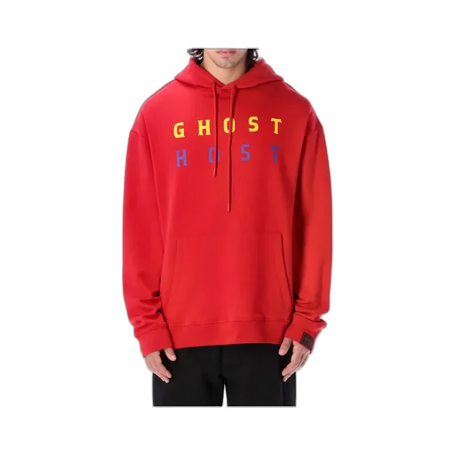 Raf Simons Ghost Printed Drawstring Hoodie