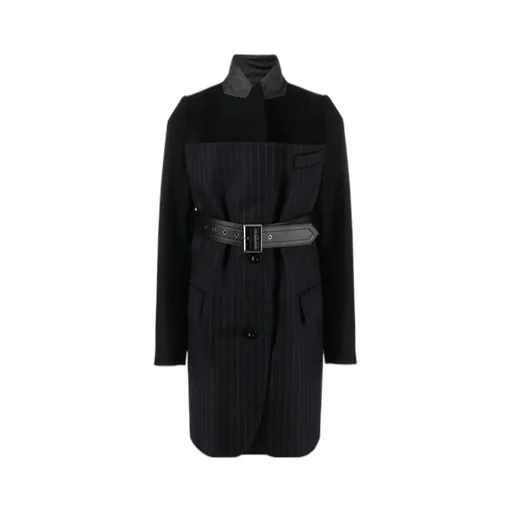Sacai Belted Panelled Jacket