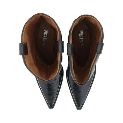 Rosario 60Mm Lizard-Effect Boots