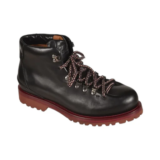 Logo Lacing Boots