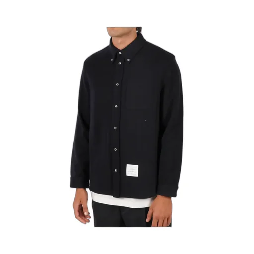 Long-Sleeve Wool Shirt