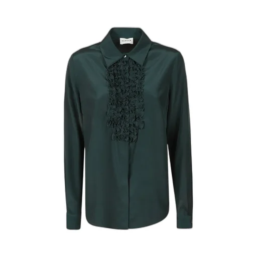 Lotus Leaf Trimmed Shirt