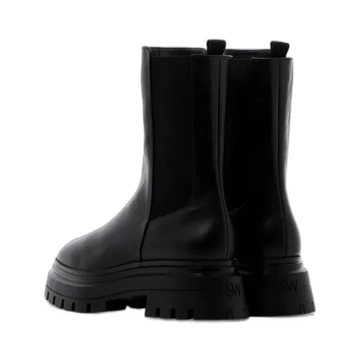 Round-Headed Ankle Boots
